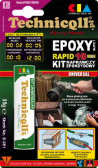 TECHNICQLL Epoksydowy kit uniwersalny E-051