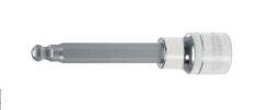 KS TOOLS Nasadka 1/2" z grotem 6-kt 7mm długi kulowy CHROME 918.1773