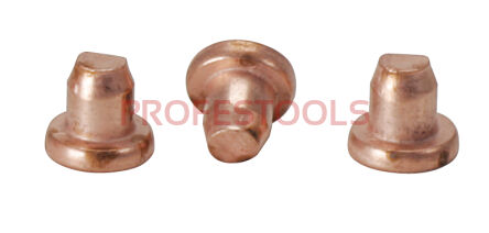 KS TOOLS Nity 5x8,2 mm miedziowane, opakowanie 100 szt. 500.8576