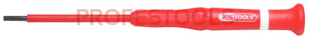 KS TOOLS Wkrętak precyzyjny izolowany 2.5mm L=75mm 1000V 500.6141