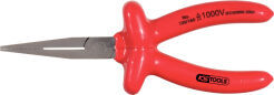 KS TOOLS Szczypce płaskie długie L=160mm izolowane 1000V CLASSIC 117.1289