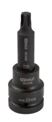 KS TOOLS Nasadka udarowa 3/4" z grotem TORX TX T90 długi 450.0444
