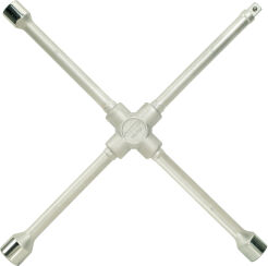 KS TOOLS Klucz krzyżakowy do kół wzmacniany 17x19x22x1/2"  L=400mm 518.1152